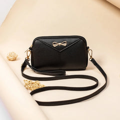Women's Soft Leather Shell Bag Multi-interlayer Shoulder Bag