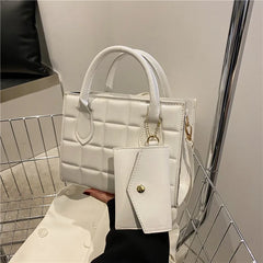 Lacquered Embossed Crossbody Shoulder Bag for Women