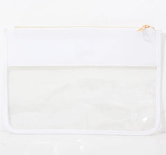 Transparent Waterproof Cosmetic Bag PVC Clear Makeup Organizing Bags