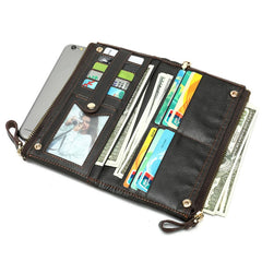 Leather Women Wallet Long Women Clutch Bag Female Handbag Carteira Feminina