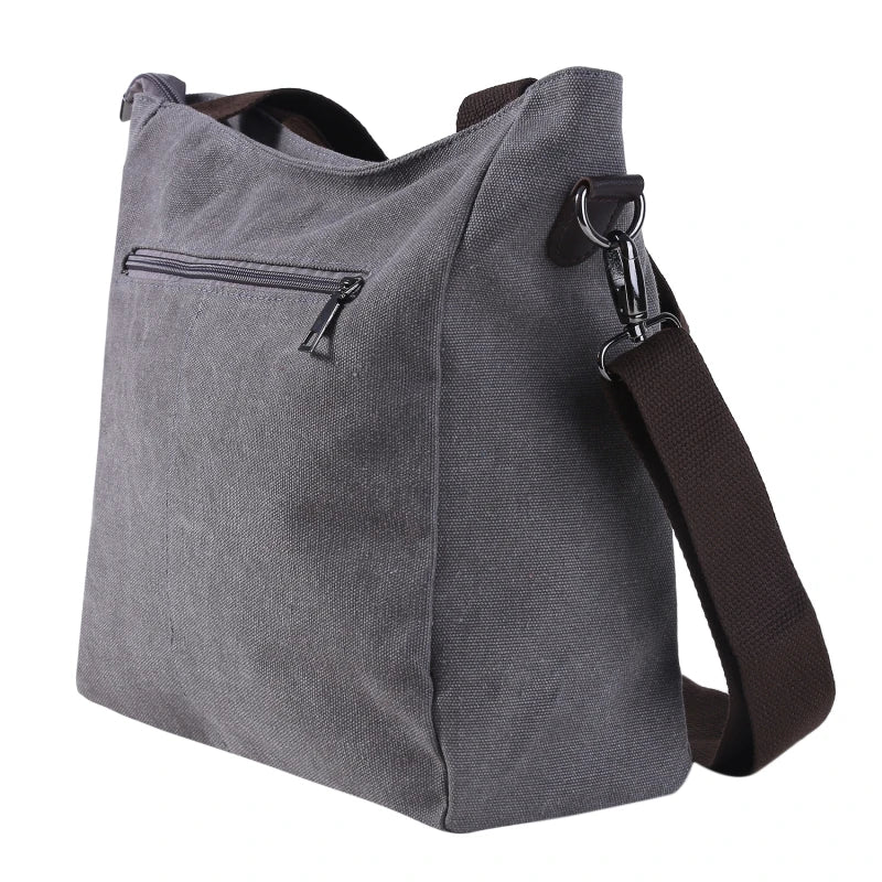 Women's Canvas Handbag Casual Messenger Bag Handbag Purse Female Shoulder