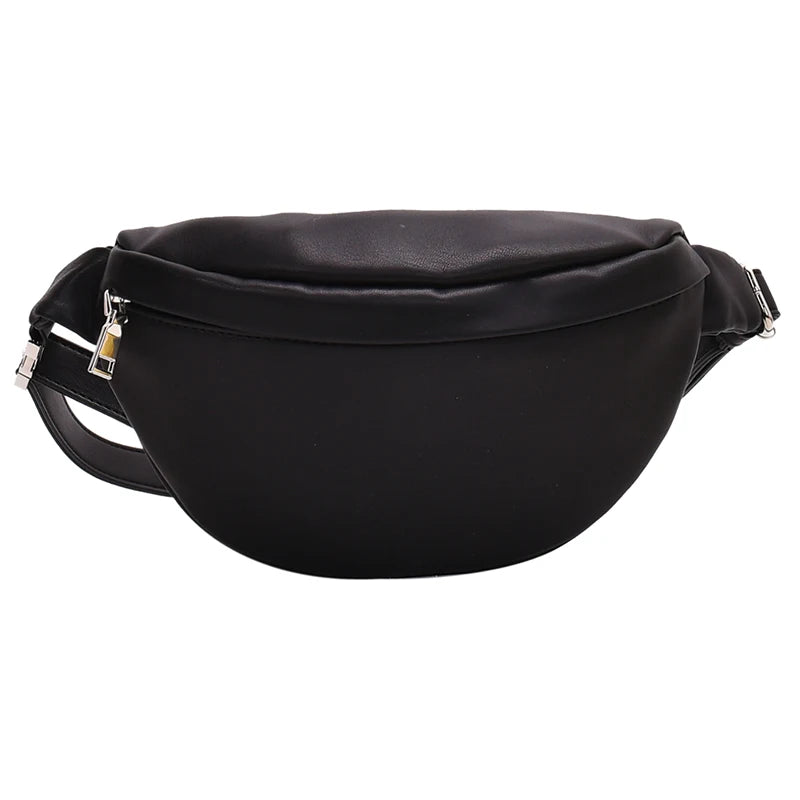 Lady Belt Leather Waist Pack Phone Pouch