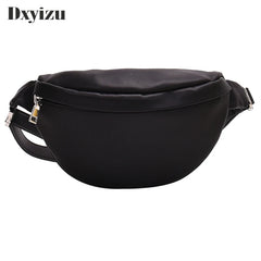 Lady Belt Leather Waist Pack Phone Pouch