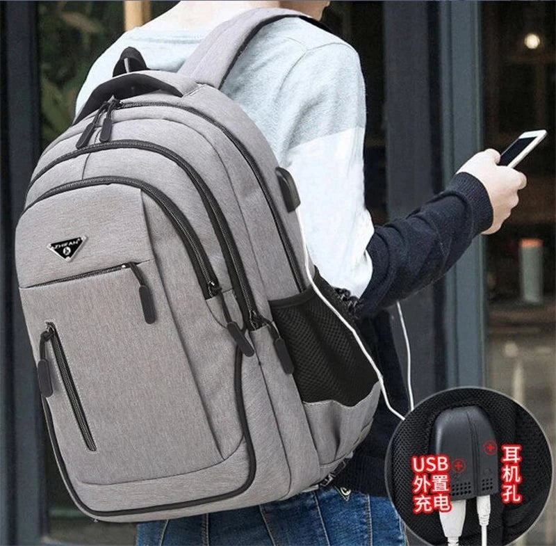 Large Capacity Laptop Backpack Teen College Student