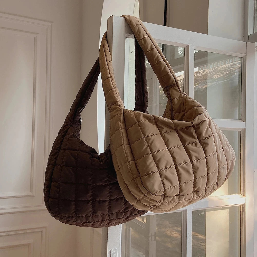 Large Capacity Nylon Crossbody Bag for Women Casual Purse Messenger Handbag