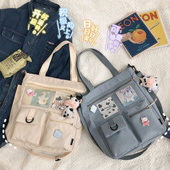 Fashionable Large Capacity Girl Shoulder Bag Waterproof Handbag