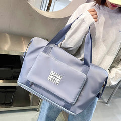 Large Capacity Folding Travel Bags Waterproof Tote Handbag