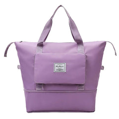 Large Capacity Folding Travel Bags Waterproof Tote Handbag