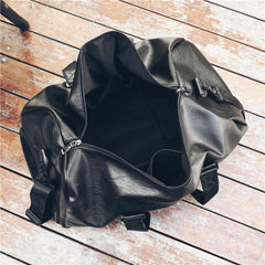 Large-Capacity PU Handbag Waterproof Travel Sports Bags Business Luggage