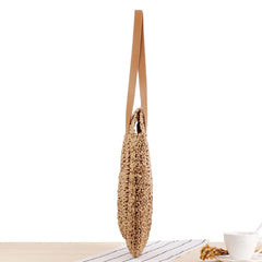 Large Capacity Straw Woven Bag Summer Beach Travel Women Bags