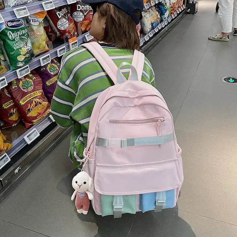 Harajuku Style Schoolbag Large Capacity Backpack