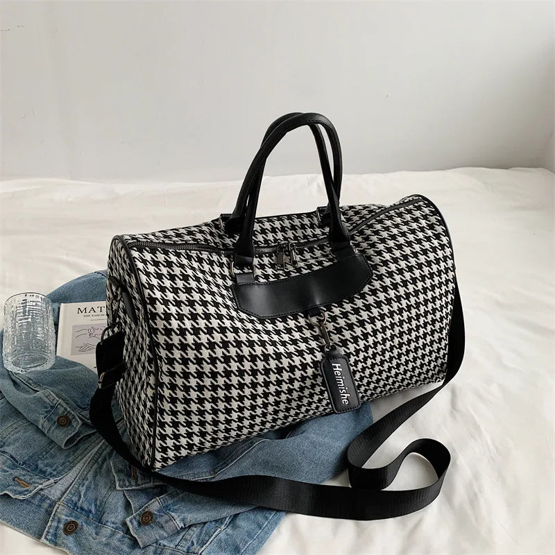 Large Capacity Tote Luggage Duffle Bag Women Waterproof Handbags Travel Bags