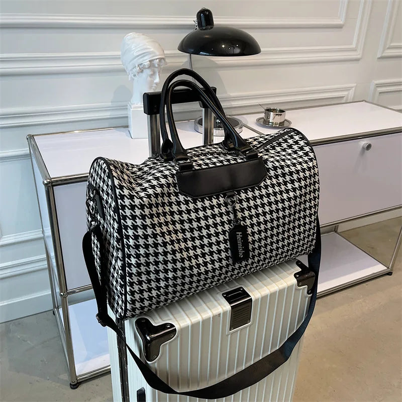 Large Capacity Tote Luggage Duffle Bag Women Waterproof Handbags Travel Bags