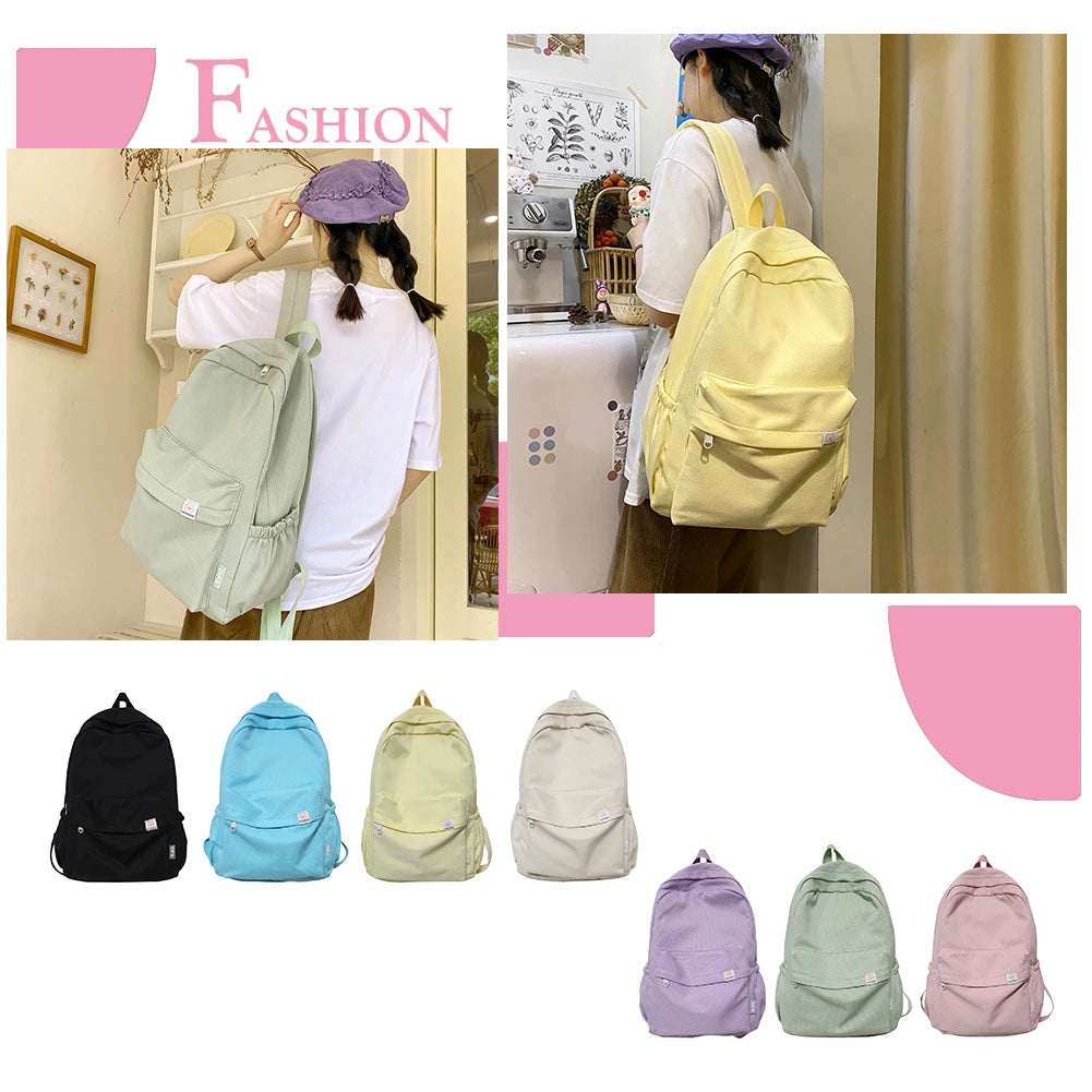 Large Capacity Women Backpack Female Travel Bag Backpacks Schoolbag Teenage Girl