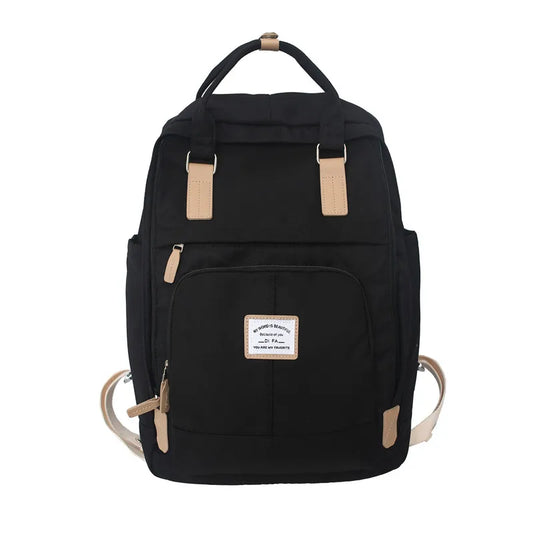 Large Capacity Female College Student Schoolbag Teenage Girl Travel Backpack