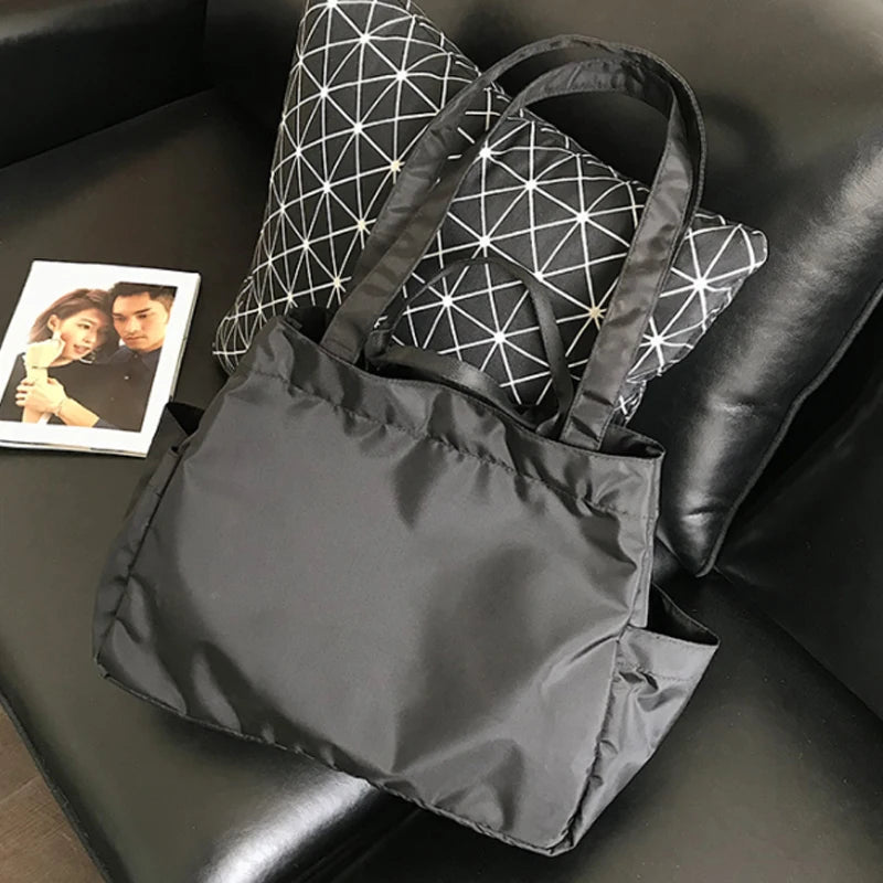 Waterproof Canvas Bag Large Capacity Shoulder Totes Bag