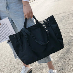 Waterproof Canvas Bag Large Capacity Shoulder Totes Bag