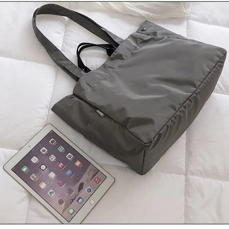 Waterproof Canvas Bag Large Capacity Shoulder Totes Bag