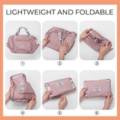 Large-capacity Portable Travel Bag Waterproof Duffel Gym Bag