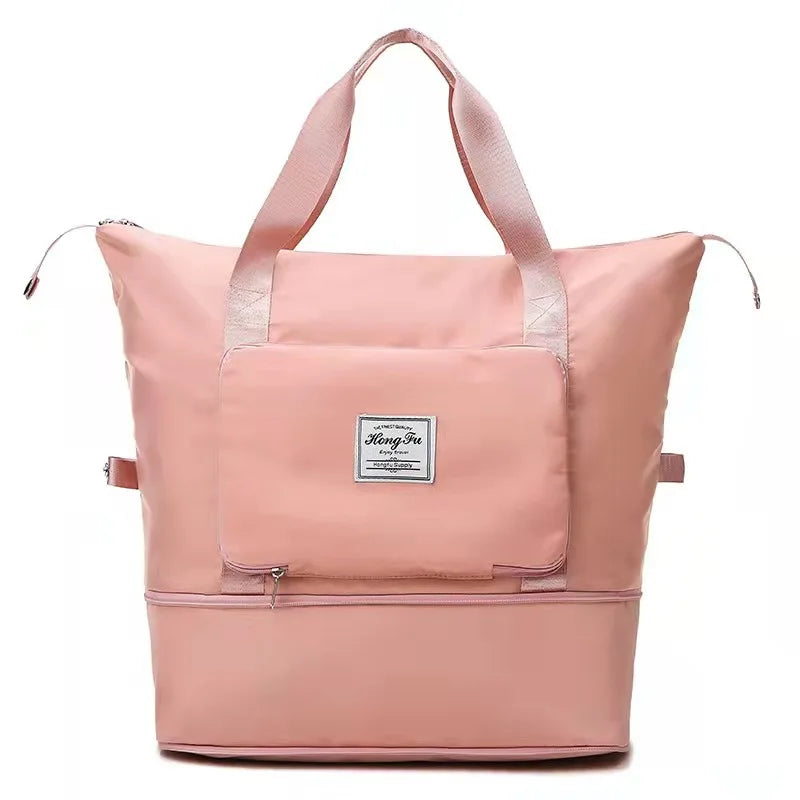Large-capacity Travel Bags Female Short-distance Portable Folding Bag