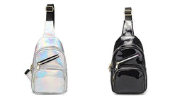 Laser Chest Pack Unisex Waist bag Fanny Female waterproof Shoulder Belt