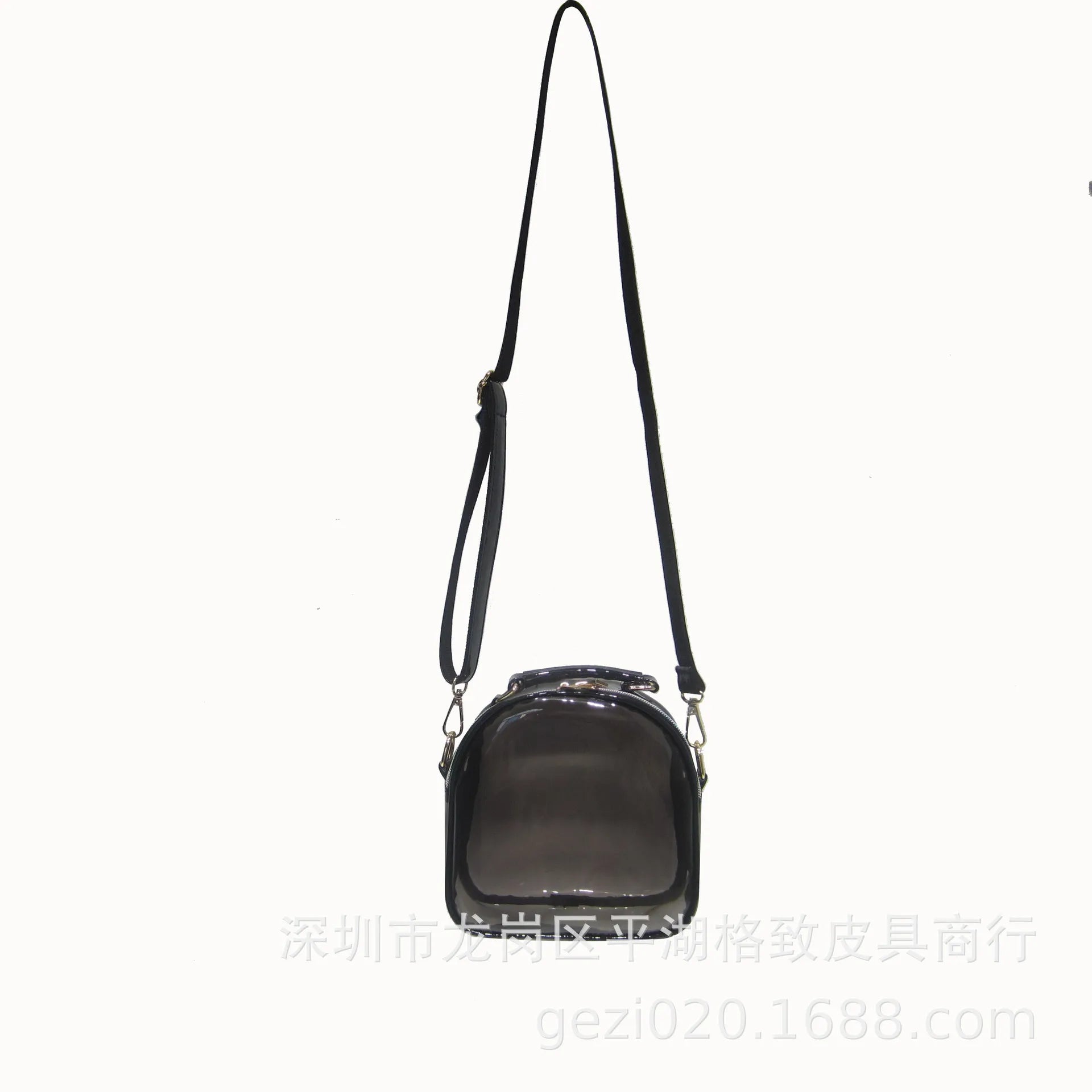 Transparent Laser Messenger Bag PVC Jelly Crossbody Lipstick Bag for Women