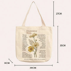 Lazy Art Canvas Bag Women's Single-shoulder Retro Large Capacity Casual Bag