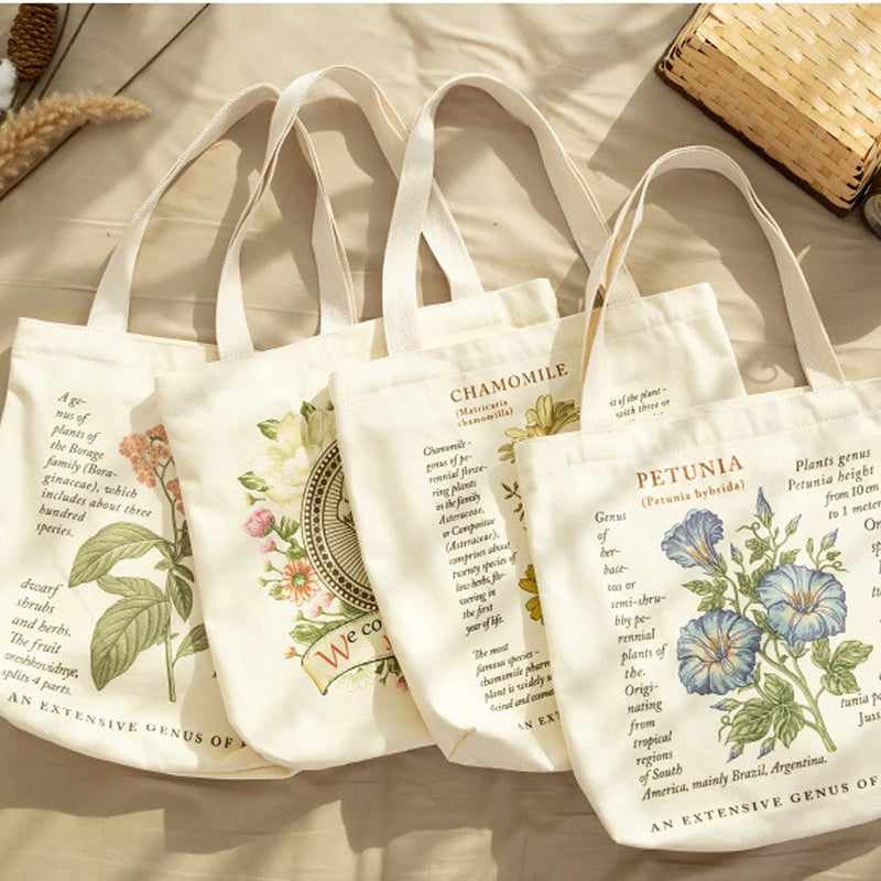 Lazy Art Canvas Bag Women's Single-shoulder Retro Large Capacity Casual Bag