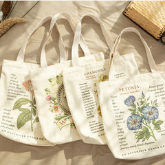 Lazy Art Canvas Bag Women's Single-shoulder Retro Large Capacity Casual Bag