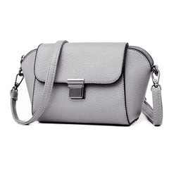 Soft Leather Crossbody Bag for Women Girls Small Handbag Classic Messenger Bag