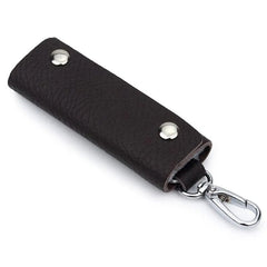 Leather Keychain Holder Organizer Pouch Car Wallet Housekeeper Mini Bag