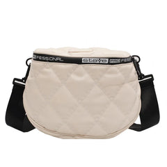 Quilted Leather Crossbody Bag for Women