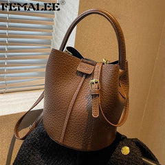 Leather Women Shoulder Bags Female Handbags Crossbody Bags Totes