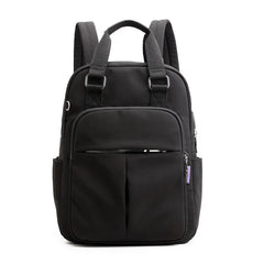 Women's USB Rechargeable Backpack Handbag High Capacity College Style Bag