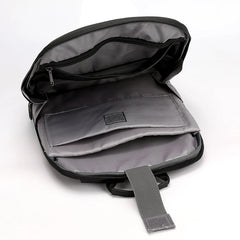 Leisure Waterproof Nylon Laptop Backpack Men's Youth Travel Knapsack