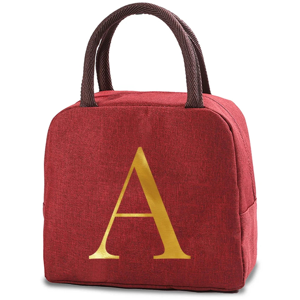 Insulated Lunch Bag Cooler Bag Travel Picnic Bag School Food Dinner Bag Camping