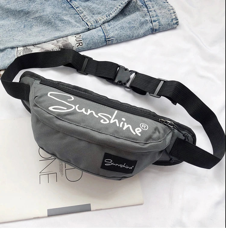 Waist Bag Belly Hip Outdoor Sports Fitness Banana Belt Men Women