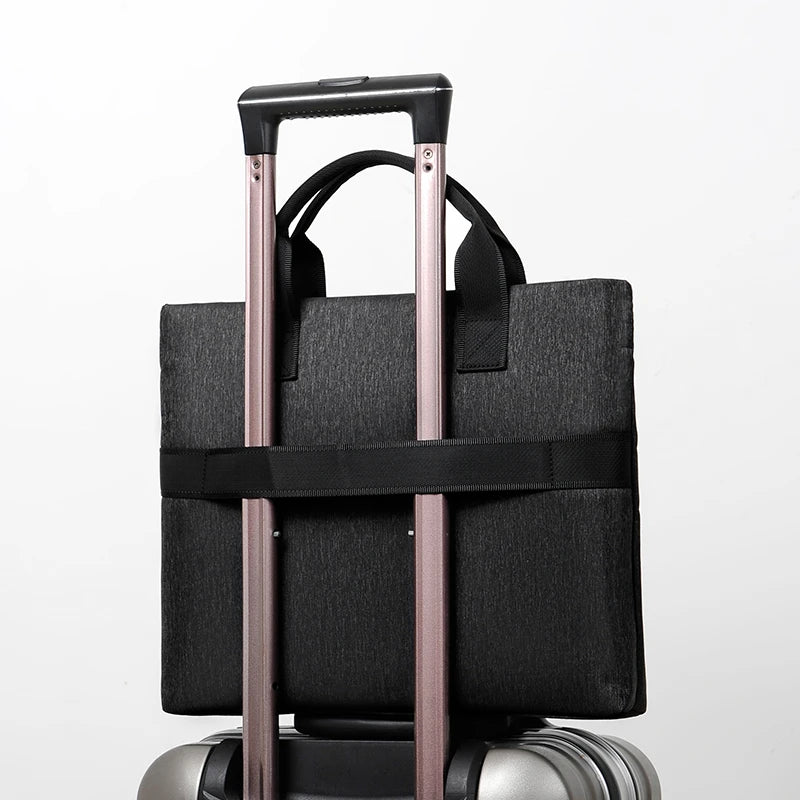 Light Laptop Solid Nylon Travel Bags Men Handbags Totes Bag Male Briefcase