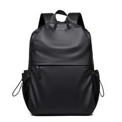Men Backpack Solid Travel Rucksack Laptop Business School Backpack