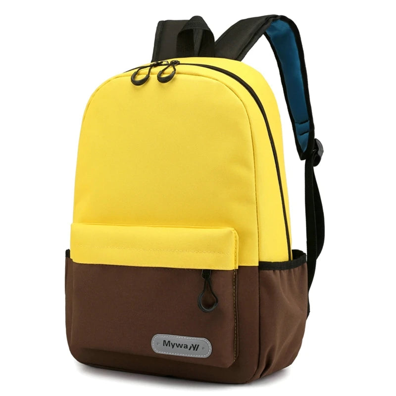 Colorful Student Backpack Lightweight Waterproof School Bag