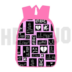 Lil Peep 3D Backpack Women Men Student Anime Travel Large Capacity Mochila