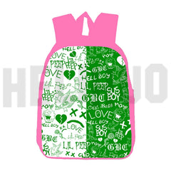Lil Peep 3D Backpack Women Men Student Anime Travel Large Capacity Mochila