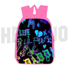 Lil Peep 3D Backpack Women Men Student Anime Travel Large Capacity Mochila