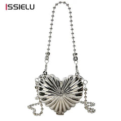 Love Heart Handbags Mini Evening Crossbody Bag