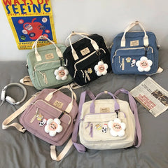 Multifunctional Backpack Teenage Girl Travel Bag Female Schoolbag