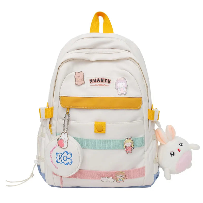 Versatile Backpack for Teenage Girls Travel College Schoolbag