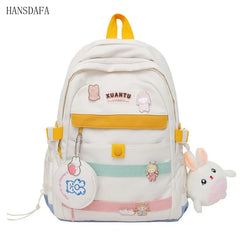 Versatile Backpack for Teenage Girls Travel College Schoolbag