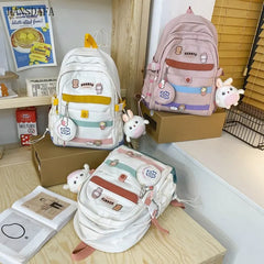 Versatile Backpack for Teenage Girls Travel College Schoolbag