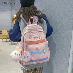Versatile Backpack for Teenage Girls Travel College Schoolbag