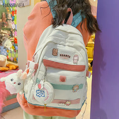 Versatile Backpack for Teenage Girls Travel College Schoolbag
